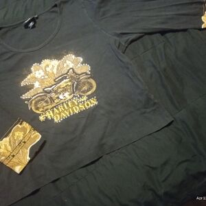 Women's long sleeve Harley Davidson shirt